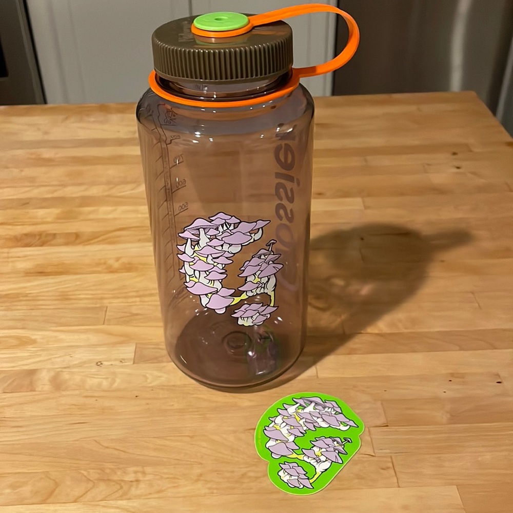 Glossier - Seattle water bottle and sticker!